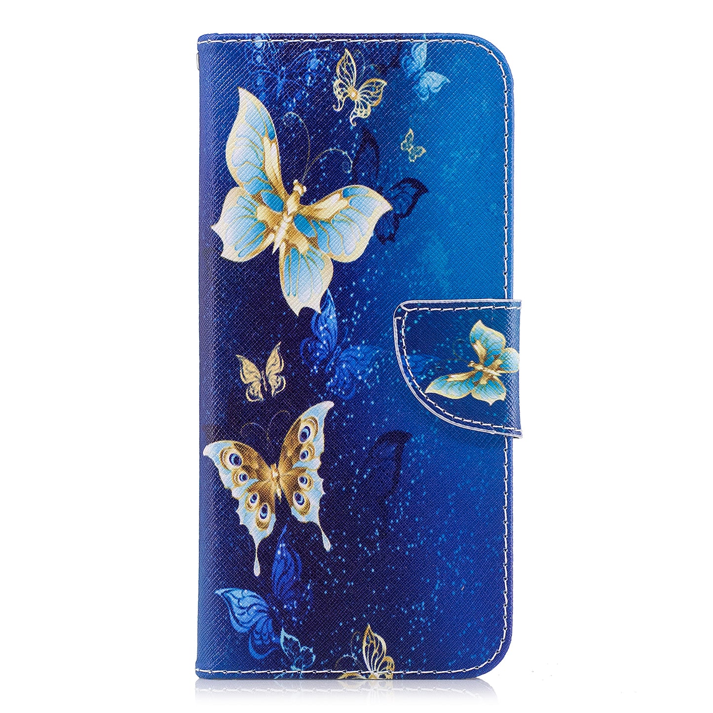 For Samsung Galaxy S9+ Pattern Printing Flip Leather Wallet Case Protector