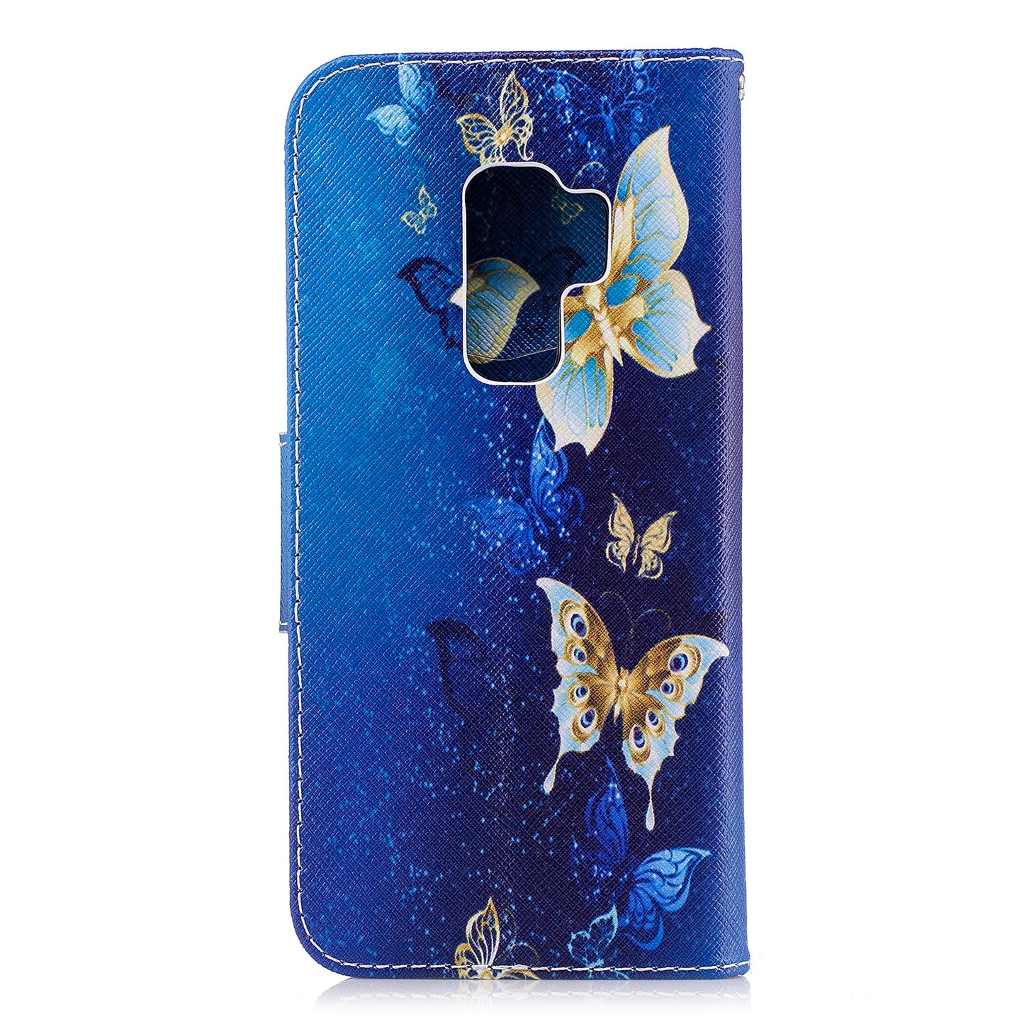 For Samsung Galaxy S9+ Pattern Printing Flip Leather Wallet Case Protector