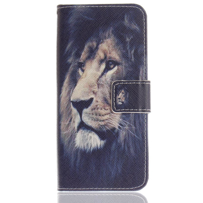 Patterned PU Leather Wallet Stand Protective Mobile Phone Shell for Samsung Galaxy S9 G960