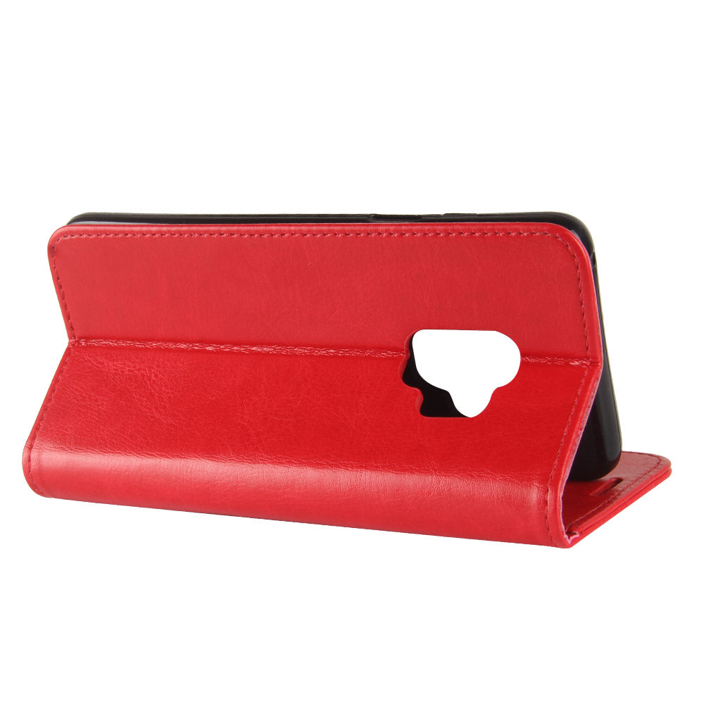 Crazy Horse Wallet Leather Stand Case for Samsung Galaxy S9 G960