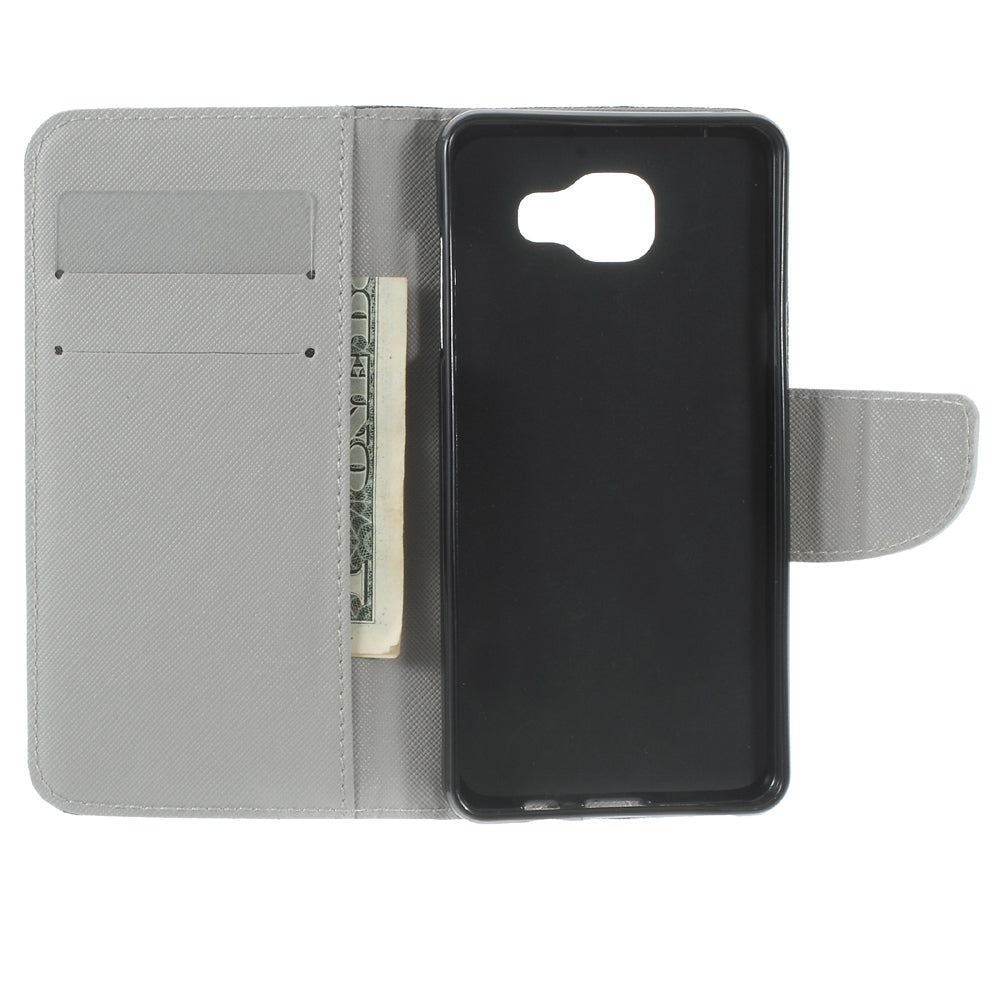 Wallet Leather Stand Case for Samsung Galaxy A5 SM-A510F (2016)