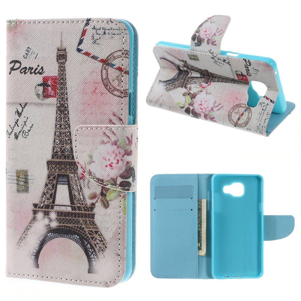 Wallet Leather Stand Case for Samsung Galaxy A5 SM-A510F (2016)