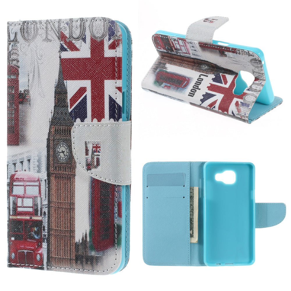 Wallet Leather Stand Case for Samsung Galaxy A5 SM-A510F (2016)