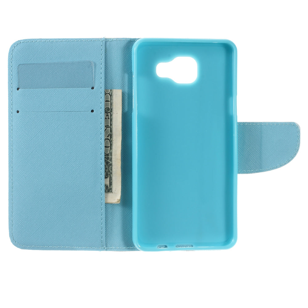 Wallet Leather Stand Case for Samsung Galaxy A5 SM-A510F (2016)