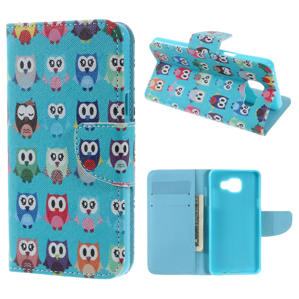 Wallet Leather Stand Case for Samsung Galaxy A5 SM-A510F (2016)