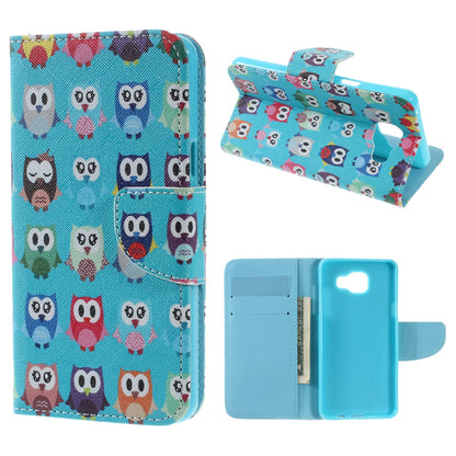 Wallet Leather Stand Case for Samsung Galaxy A5 SM-A510F (2016)