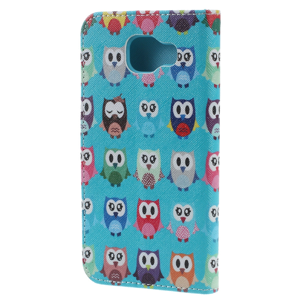 Wallet Leather Stand Case for Samsung Galaxy A5 SM-A510F (2016)
