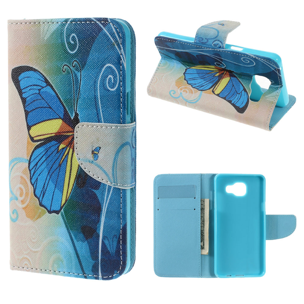 Wallet Leather Stand Case for Samsung Galaxy A5 SM-A510F (2016)