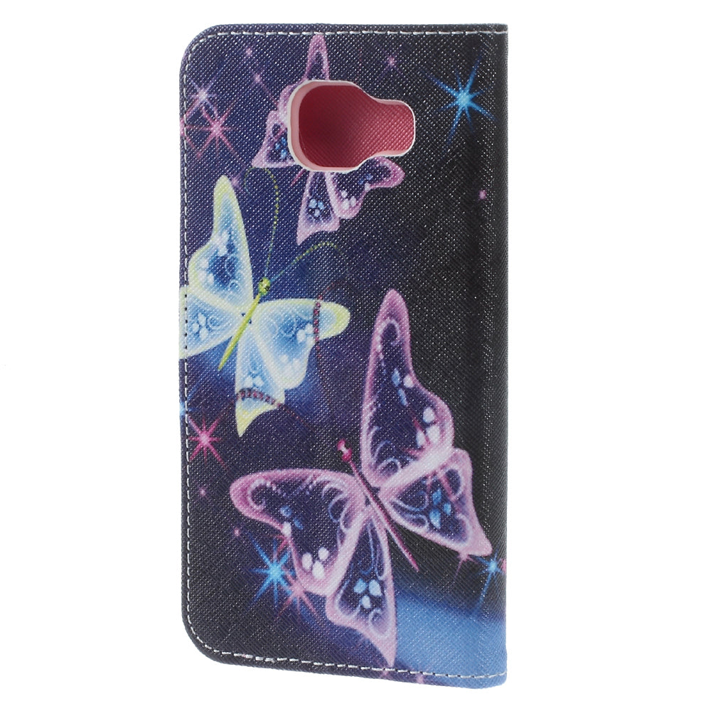 Wallet Leather Stand Case for Samsung Galaxy A5 SM-A510F (2016)