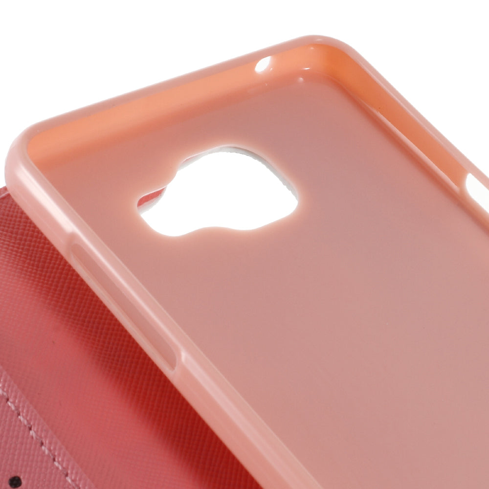 Wallet Leather Stand Case for Samsung Galaxy A5 SM-A510F (2016)