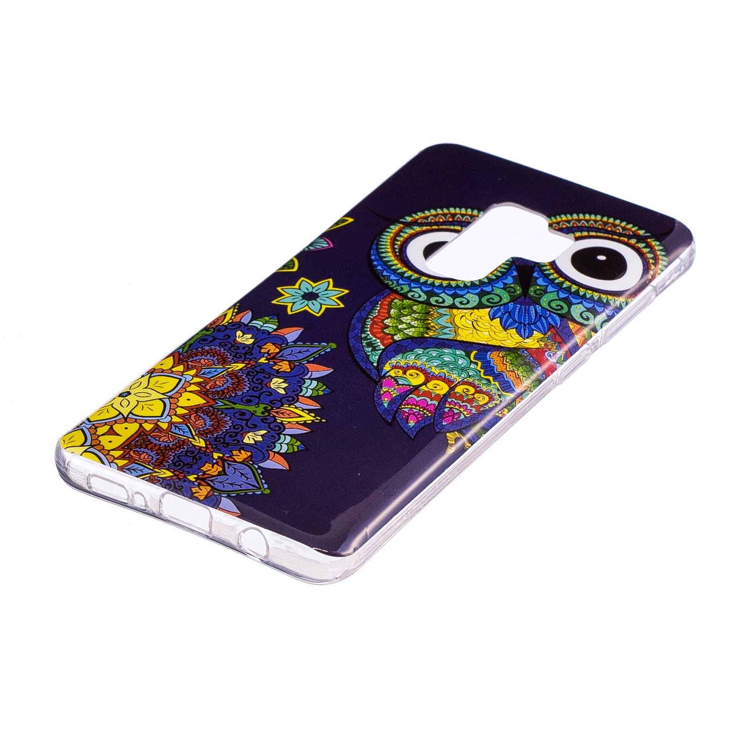 Patterned Noctilucent IMD Soft TPU Flexible Gel Cover for Samsung Galaxy S9+ G965