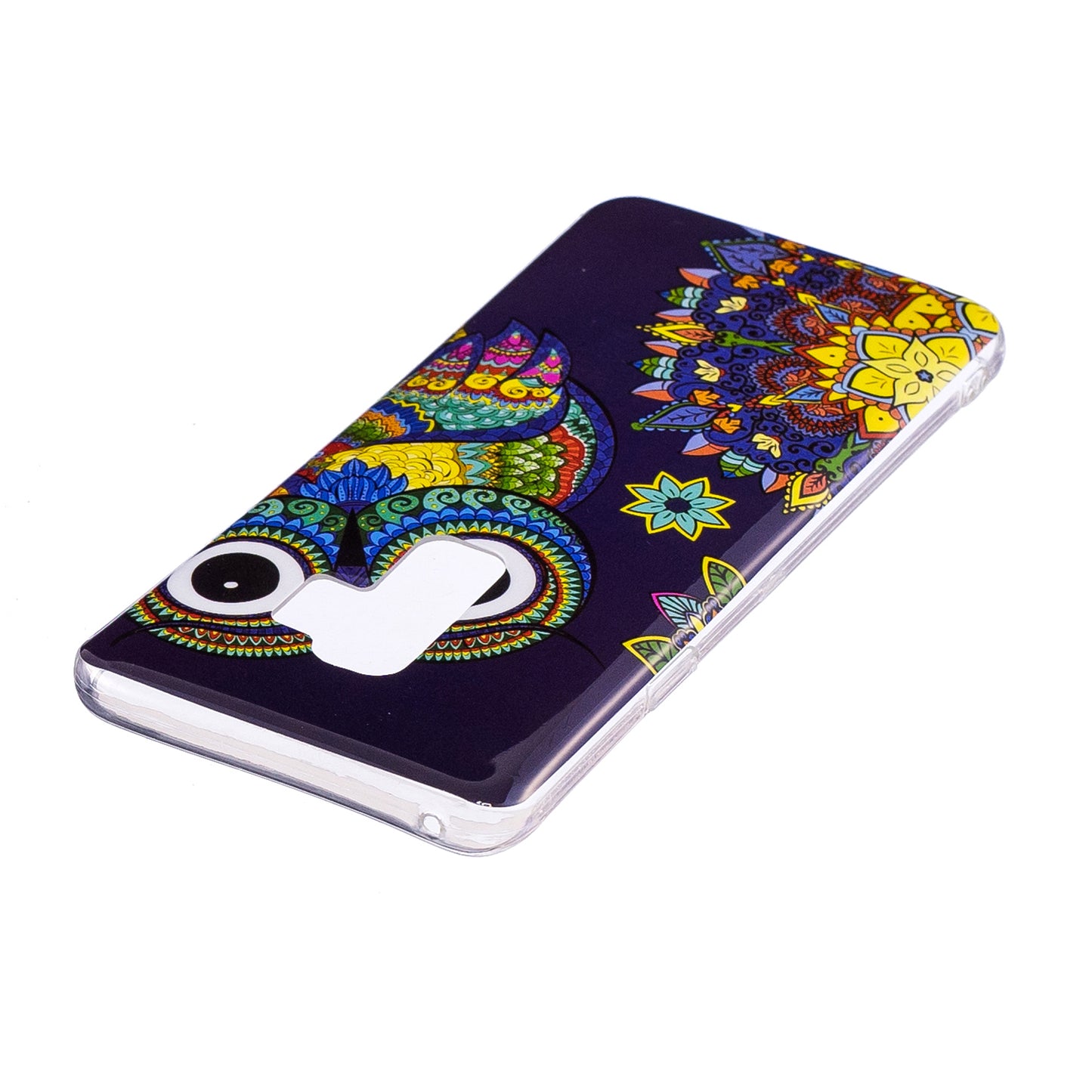 Patterned Noctilucent IMD Soft TPU Flexible Gel Cover for Samsung Galaxy S9+ G965