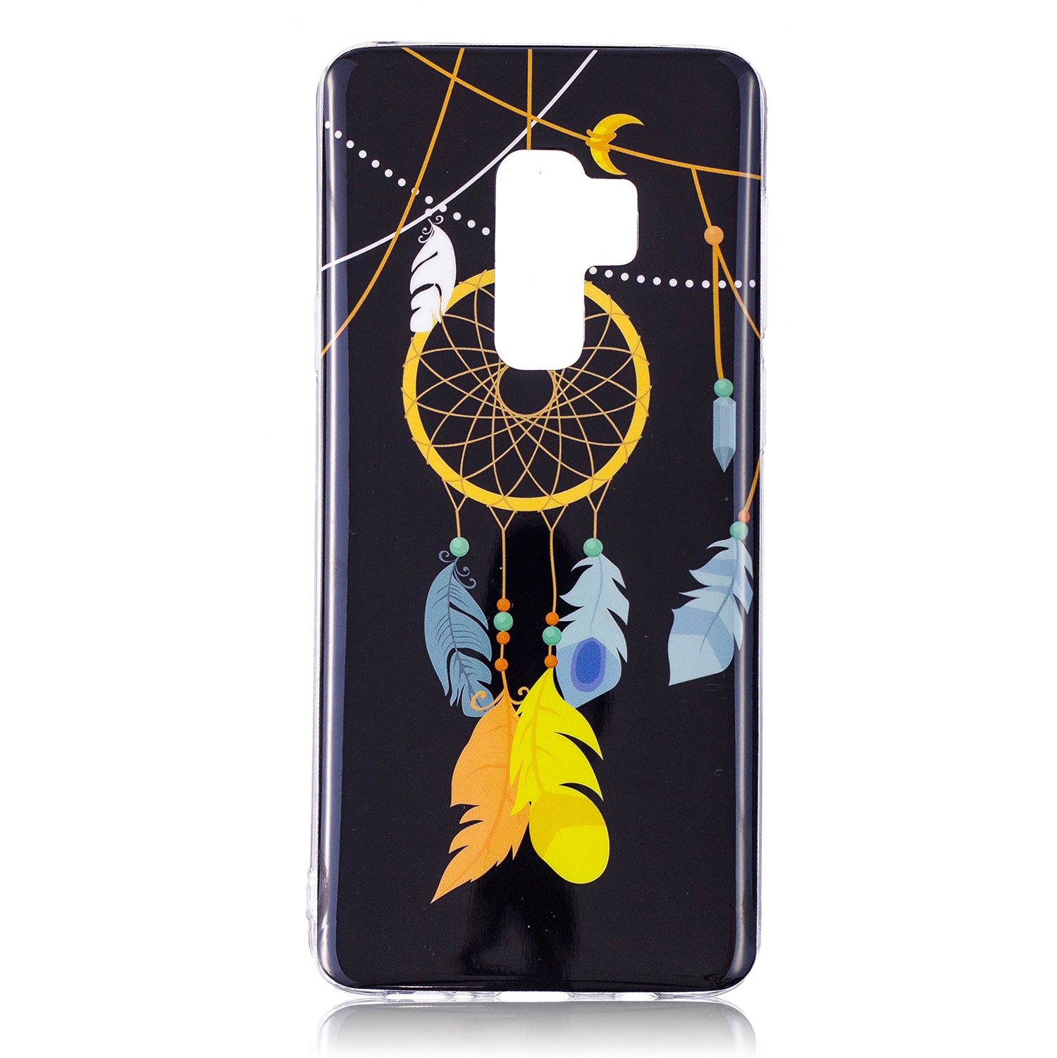Patterned Noctilucent IMD Soft TPU Flexible Gel Cover for Samsung Galaxy S9+ G965