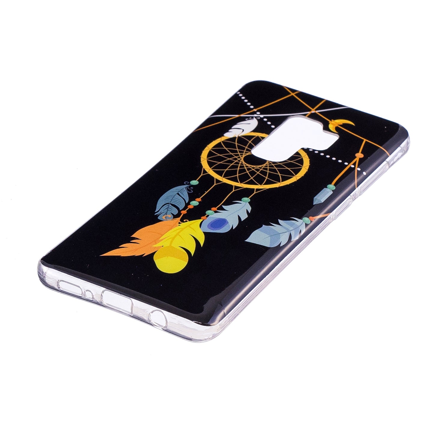 Patterned Noctilucent IMD Soft TPU Flexible Gel Cover for Samsung Galaxy S9+ G965