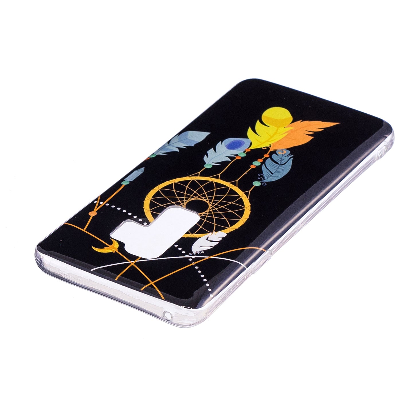 Patterned Noctilucent IMD Soft TPU Flexible Gel Cover for Samsung Galaxy S9+ G965