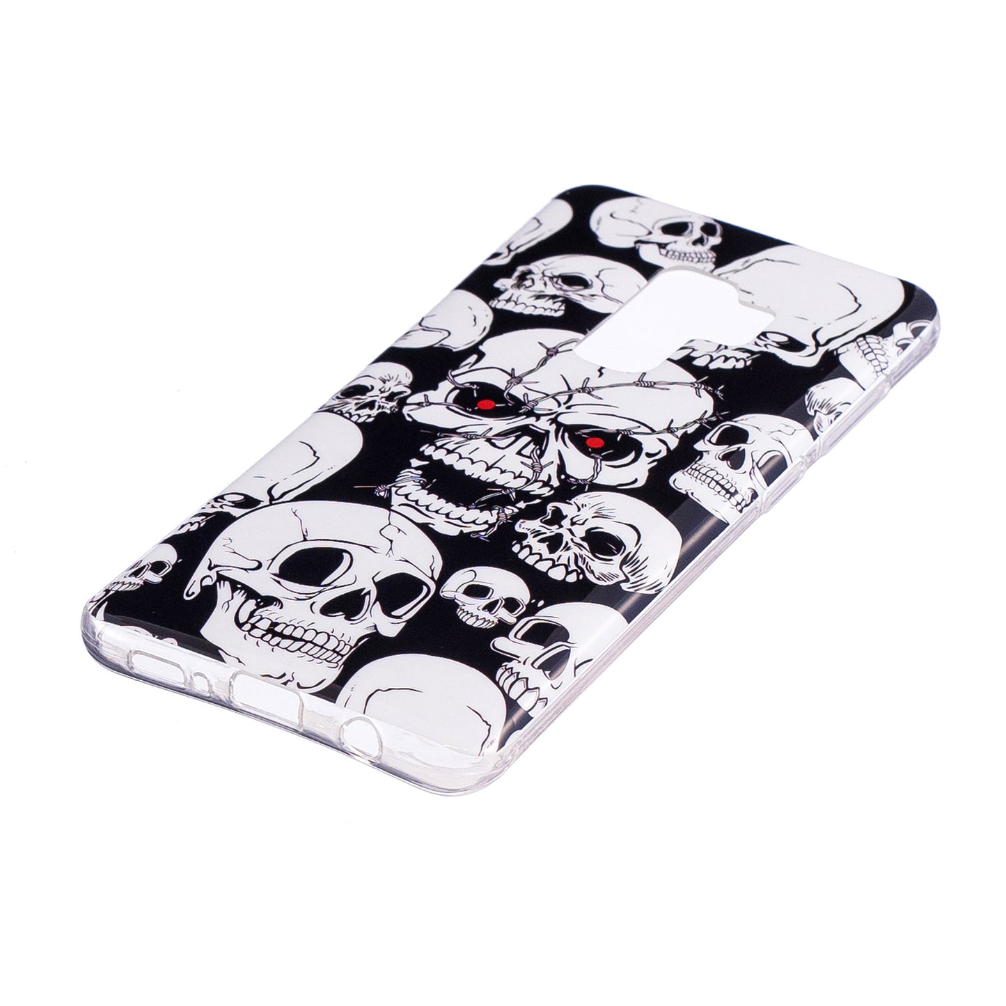 Patterned Noctilucent IMD Soft TPU Flexible Gel Cover for Samsung Galaxy S9+ G965