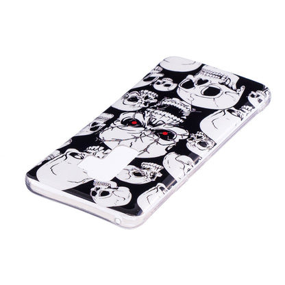 Patterned Noctilucent IMD Soft TPU Flexible Gel Cover for Samsung Galaxy S9+ G965
