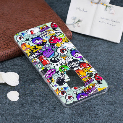 Patterned Noctilucent IMD Soft TPU Flexible Gel Cover for Samsung Galaxy S9+ G965