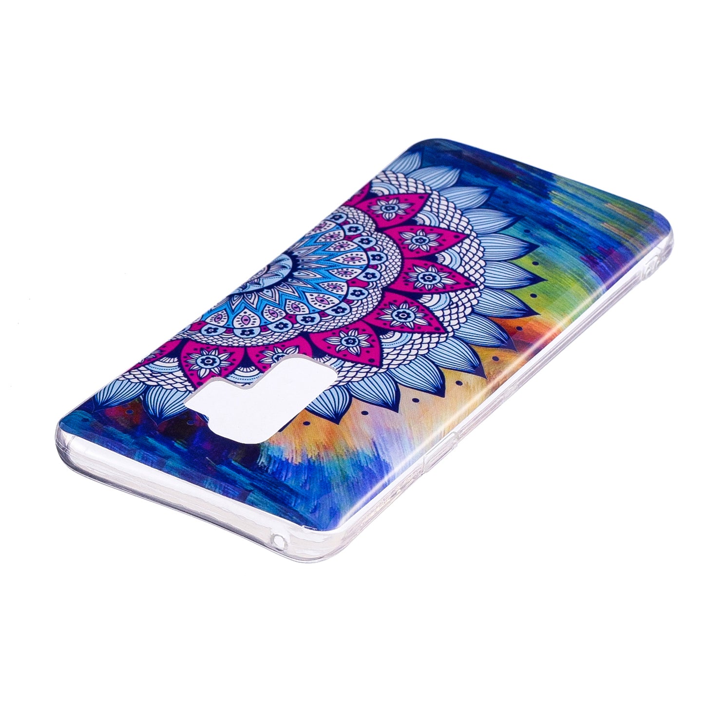 Patterned Noctilucent IMD Soft TPU Flexible Gel Cover for Samsung Galaxy S9+ G965