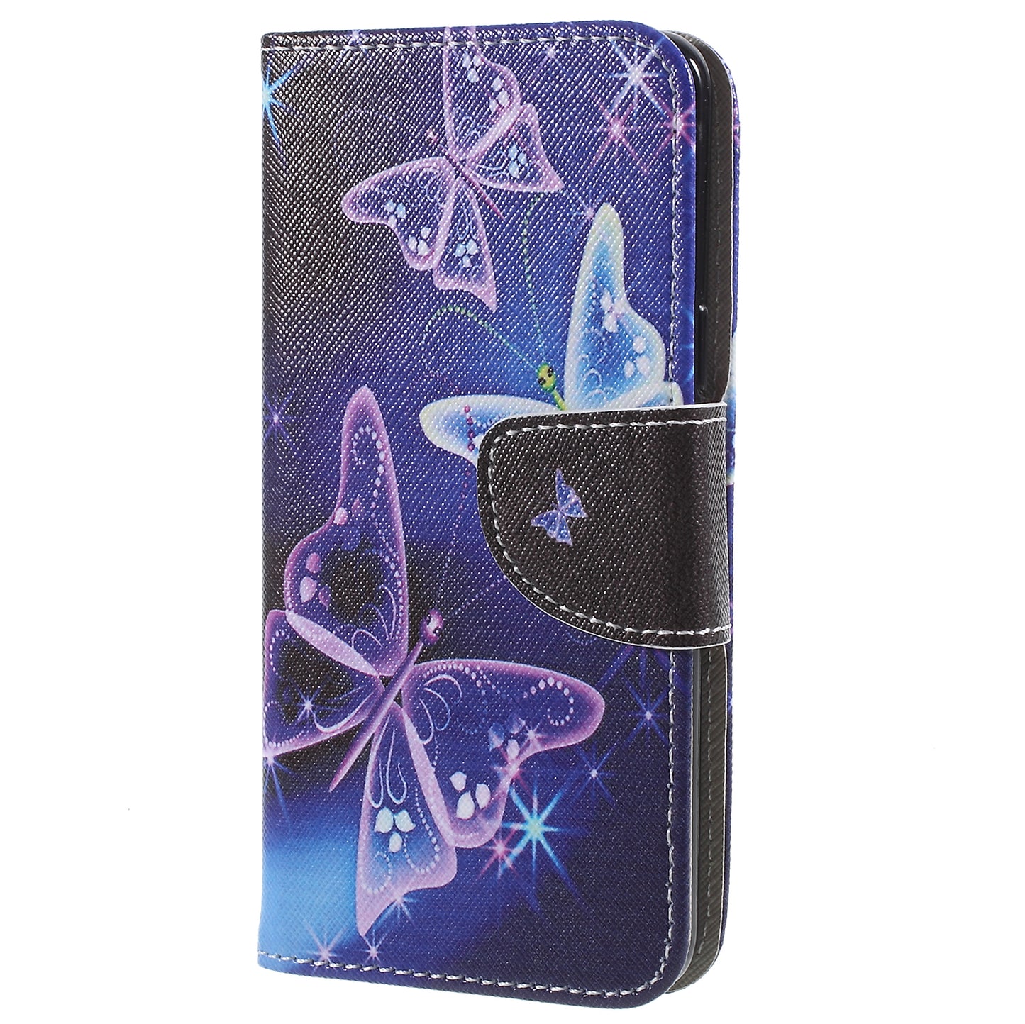 Pattern Printing Cross Texture Stand Wallet Leather Casing for Samsung Galaxy S9 G960