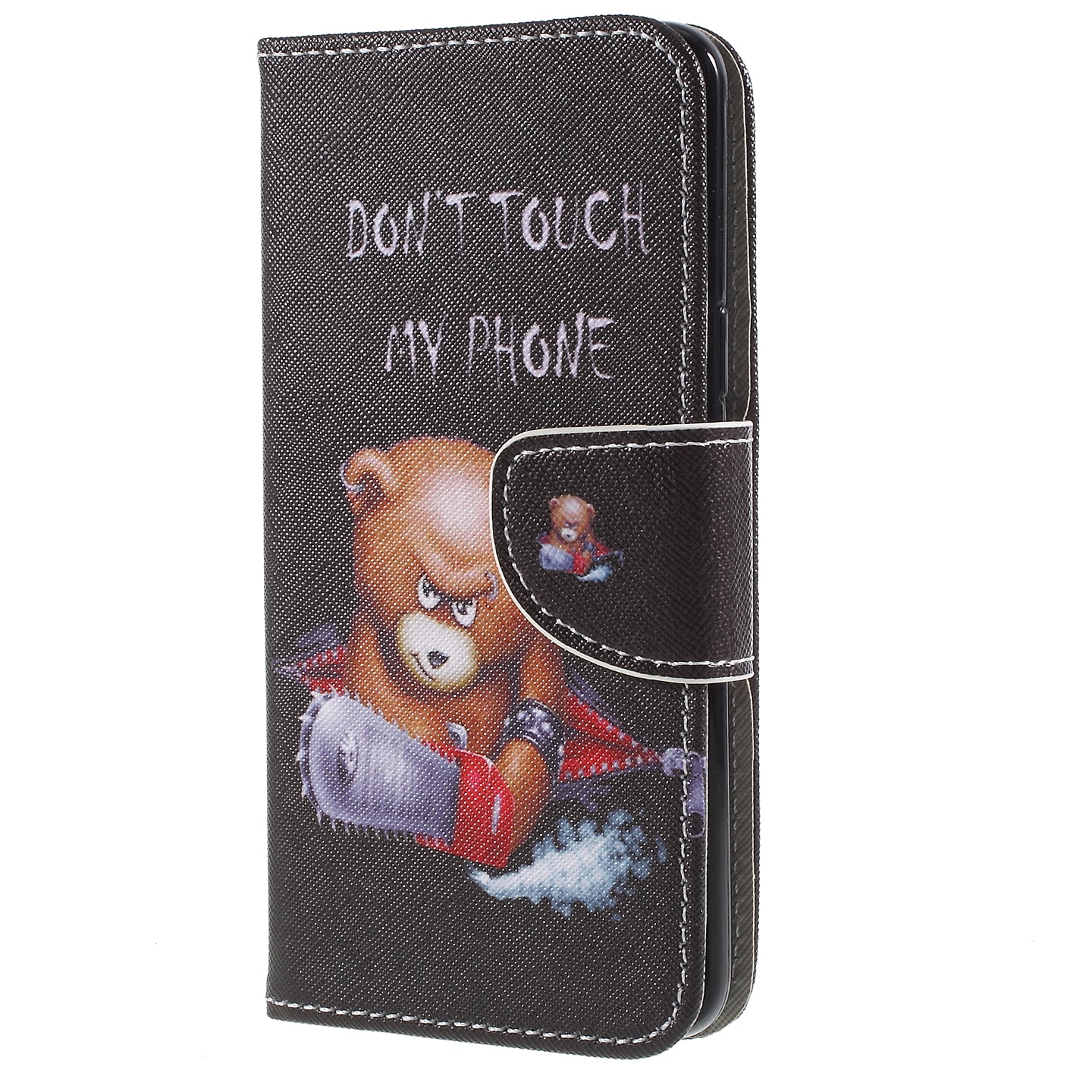 Pattern Printing Cross Texture Stand Wallet Leather Casing for Samsung Galaxy S9 G960