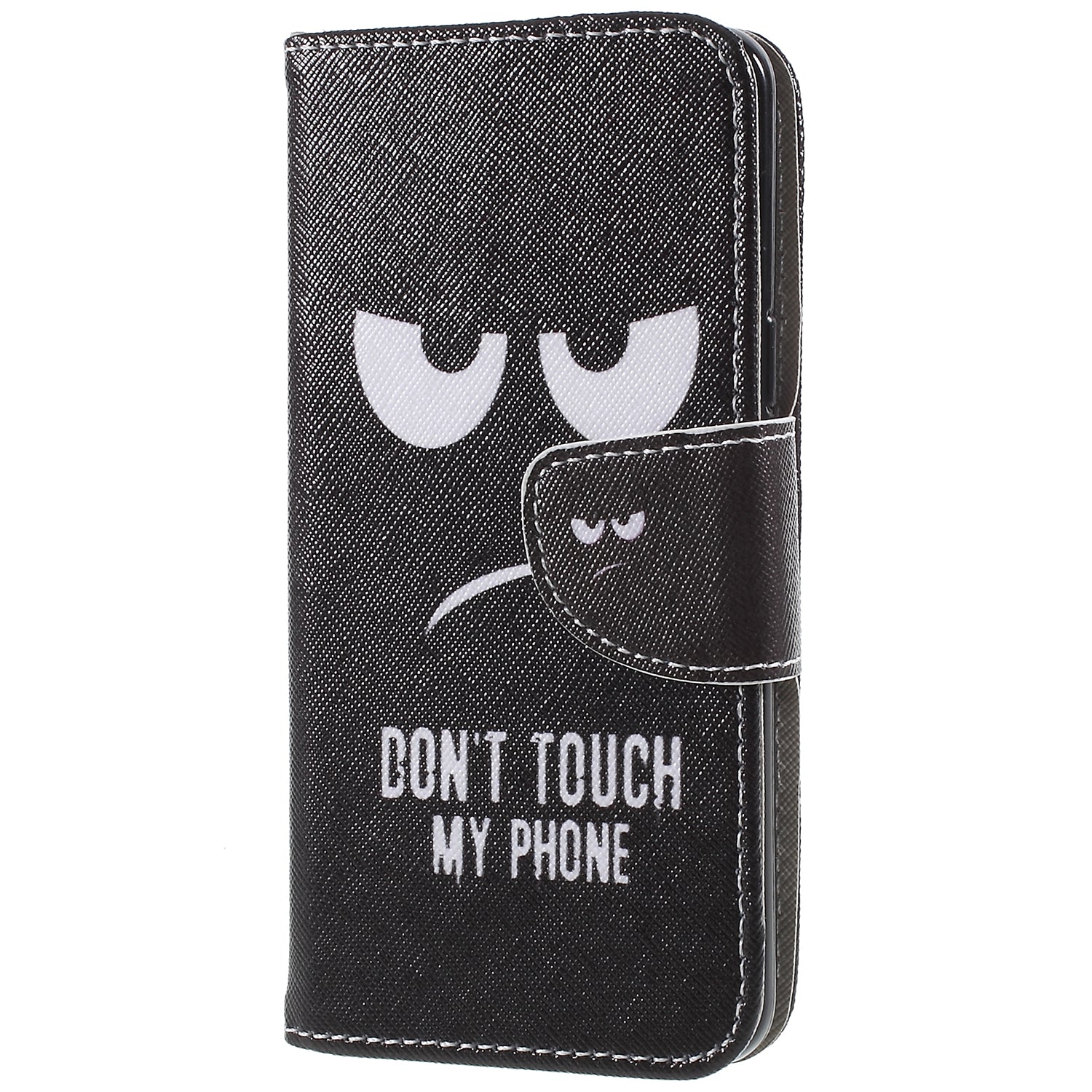 Pattern Printing Cross Texture Stand Wallet Leather Casing for Samsung Galaxy S9 G960