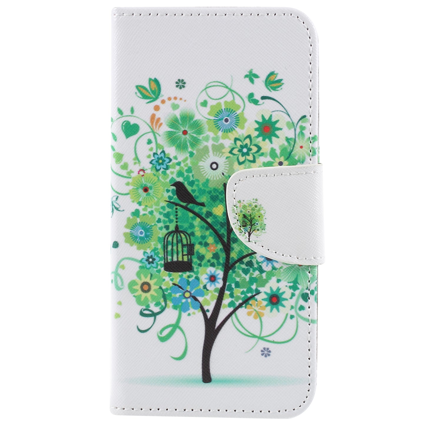 Pattern Printing Cross Texture Stand Wallet Leather Casing for Samsung Galaxy S9 G960