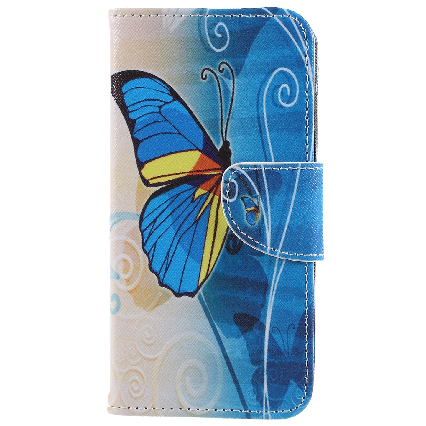 Pattern Printing Cross Texture Stand Wallet Leather Casing for Samsung Galaxy S9 G960