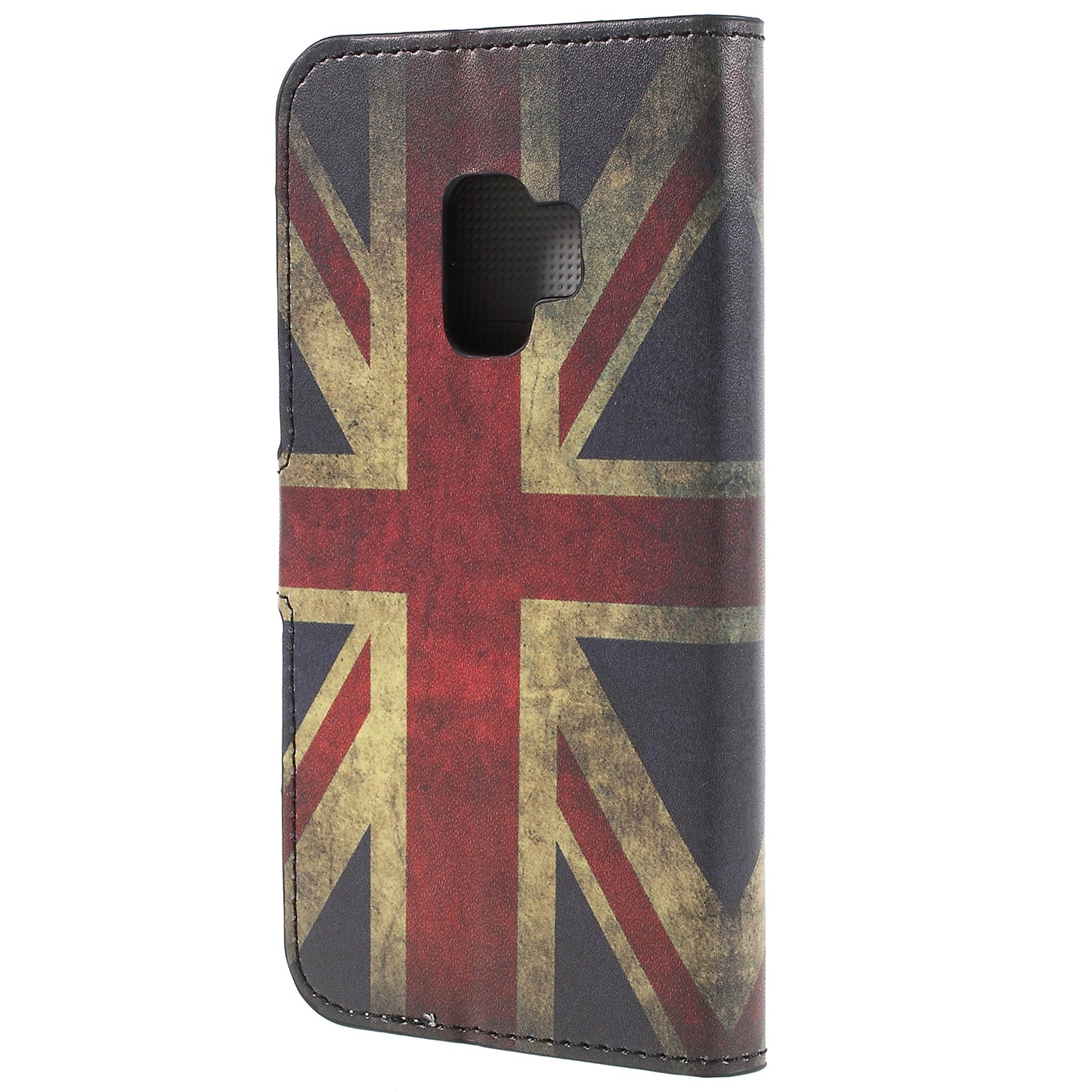 Pattern Printing PU Leather Magnetic Wallet Stand Protective Phone Casing for Samsung Galaxy S9