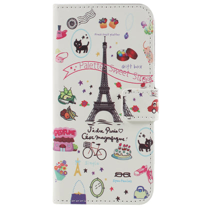 Pattern Printing PU Leather Magnetic Wallet Stand Protective Phone Casing for Samsung Galaxy S9