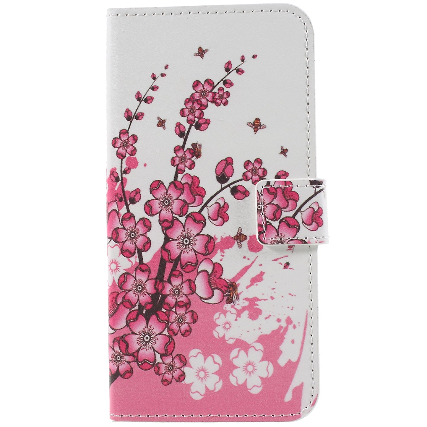 Pattern Printing PU Leather Magnetic Wallet Stand Protective Phone Casing for Samsung Galaxy S9