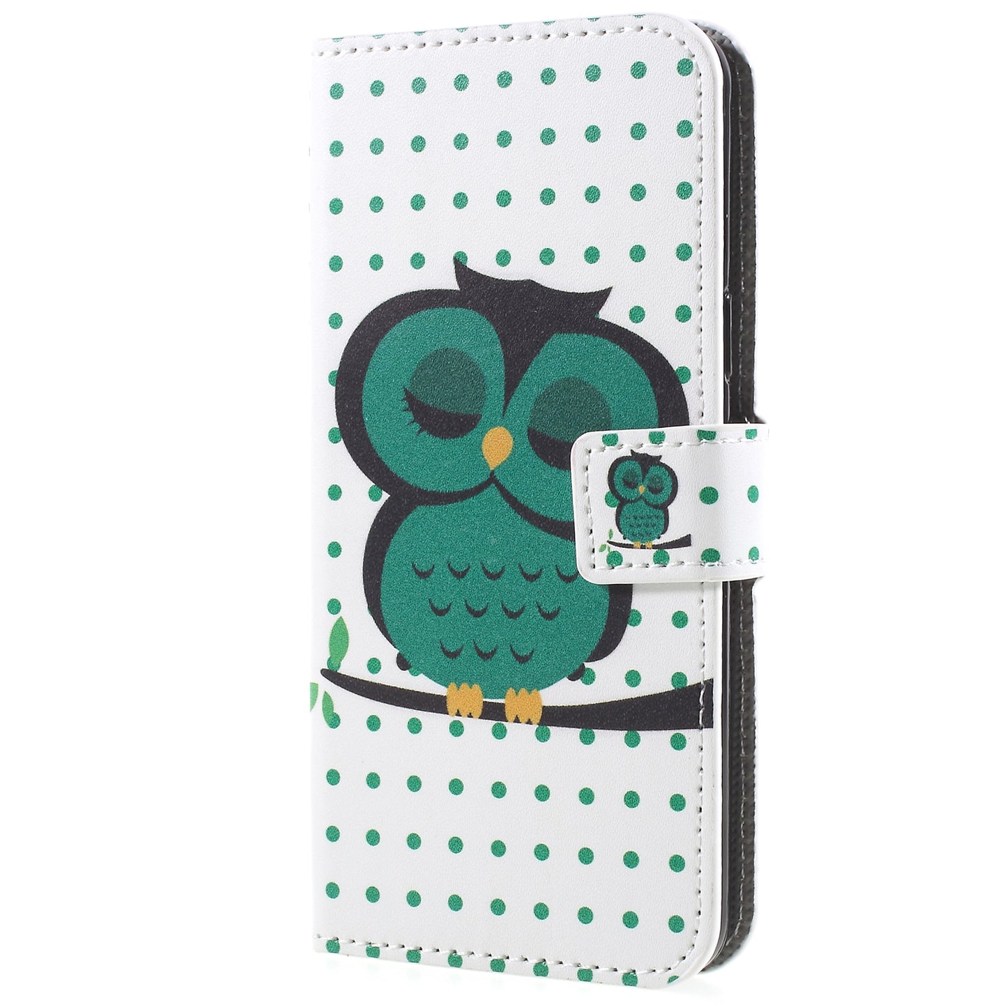 Pattern Printing PU Leather Magnetic Wallet Stand Protective Phone Casing for Samsung Galaxy S9