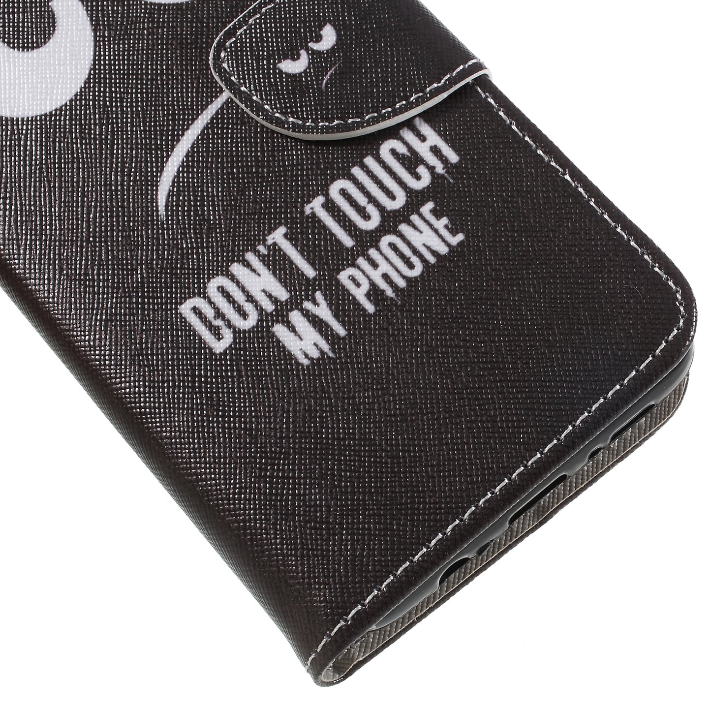 Pattern Printing Cross Grain Stand Wallet Leather Cell Phone Shell for Samsung Galaxy S9 Plus