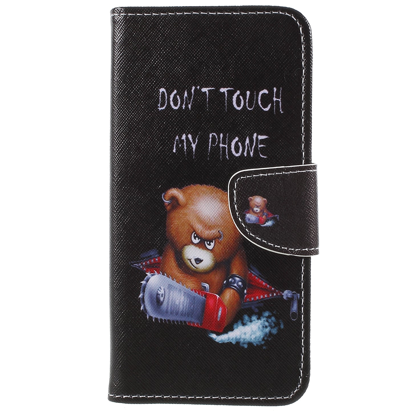 Pattern Printing Cross Grain Stand Wallet Leather Cell Phone Shell for Samsung Galaxy S9 Plus