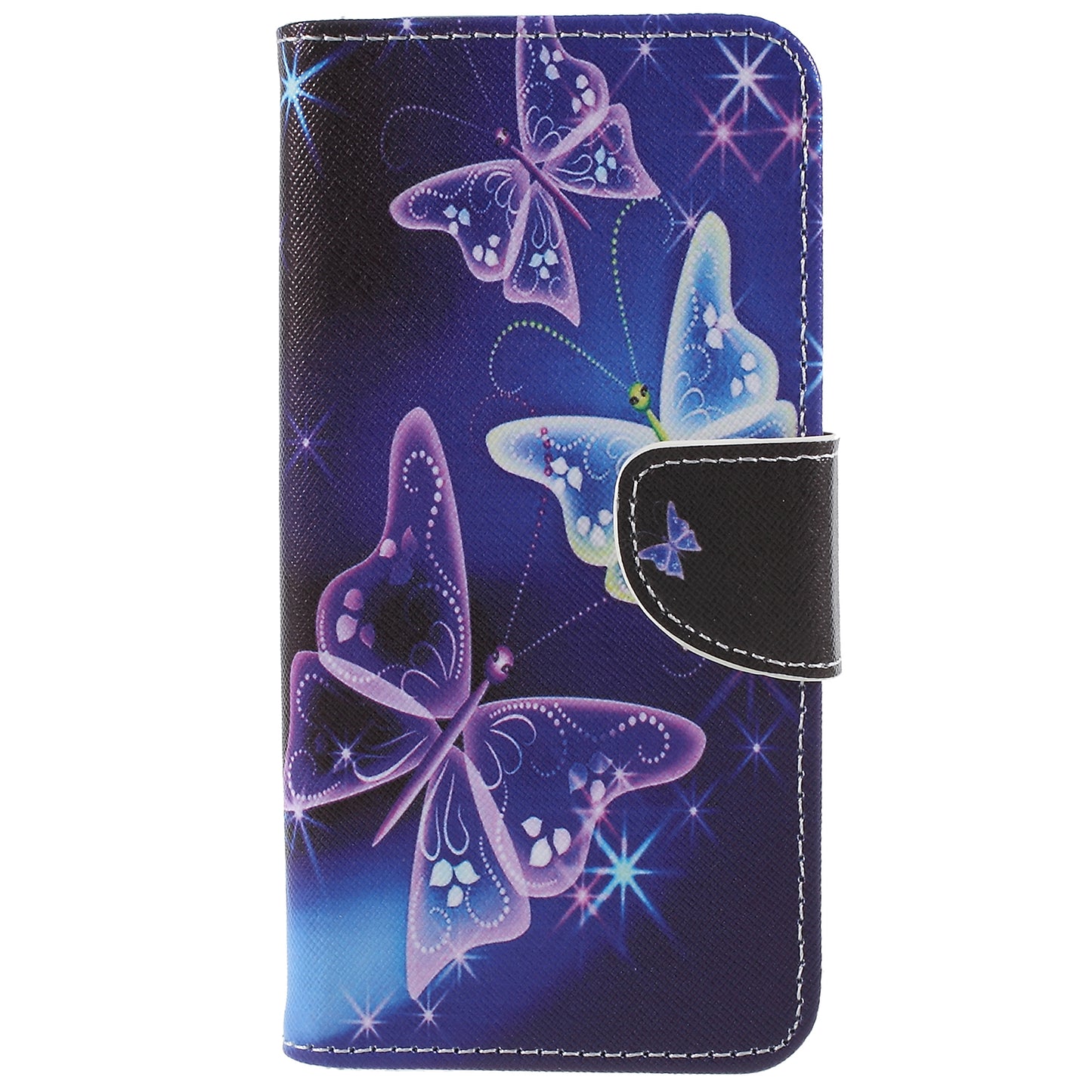 Pattern Printing Cross Grain Stand Wallet Leather Cell Phone Shell for Samsung Galaxy S9 Plus