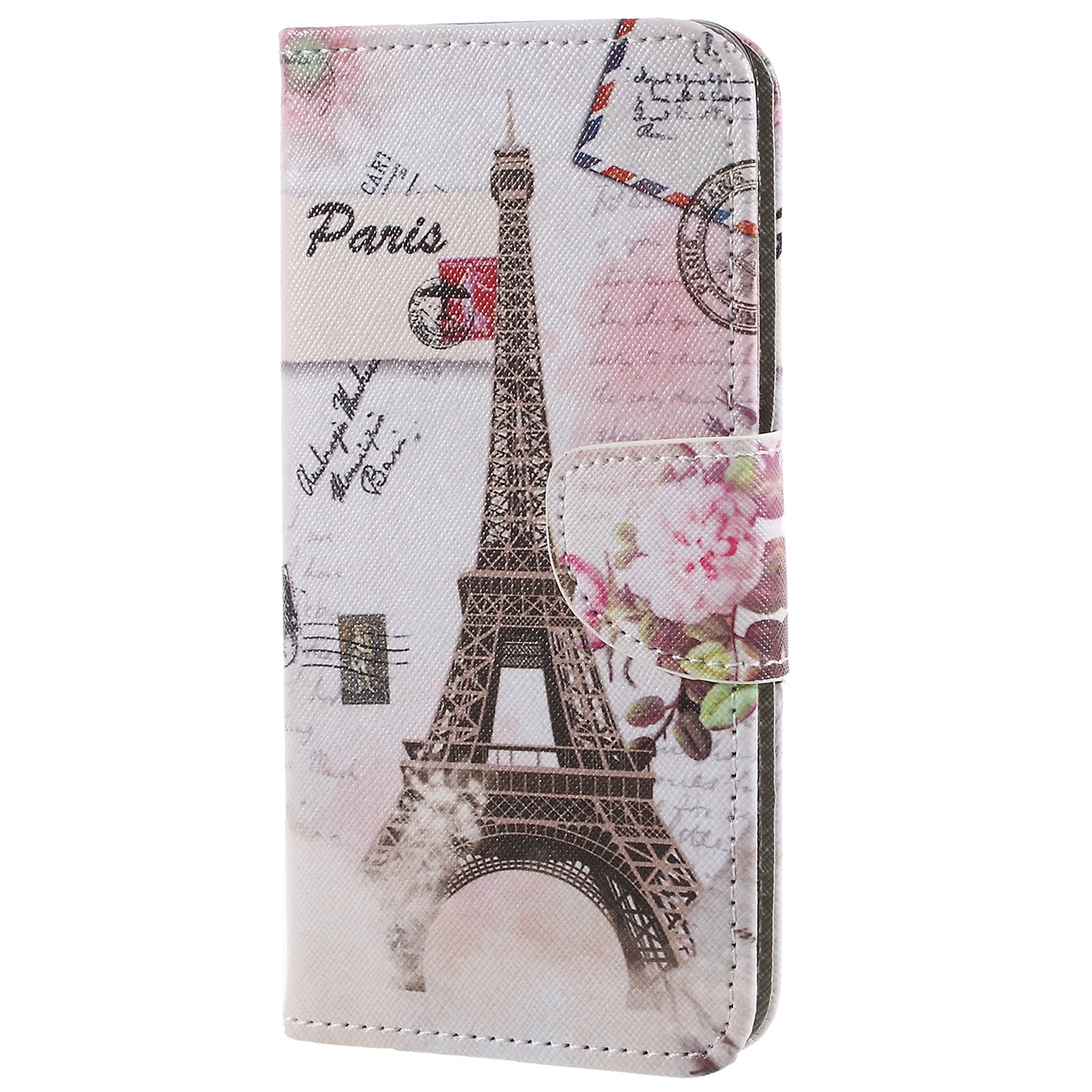 Pattern Printing Cross Grain Stand Wallet Leather Cell Phone Shell for Samsung Galaxy S9 Plus