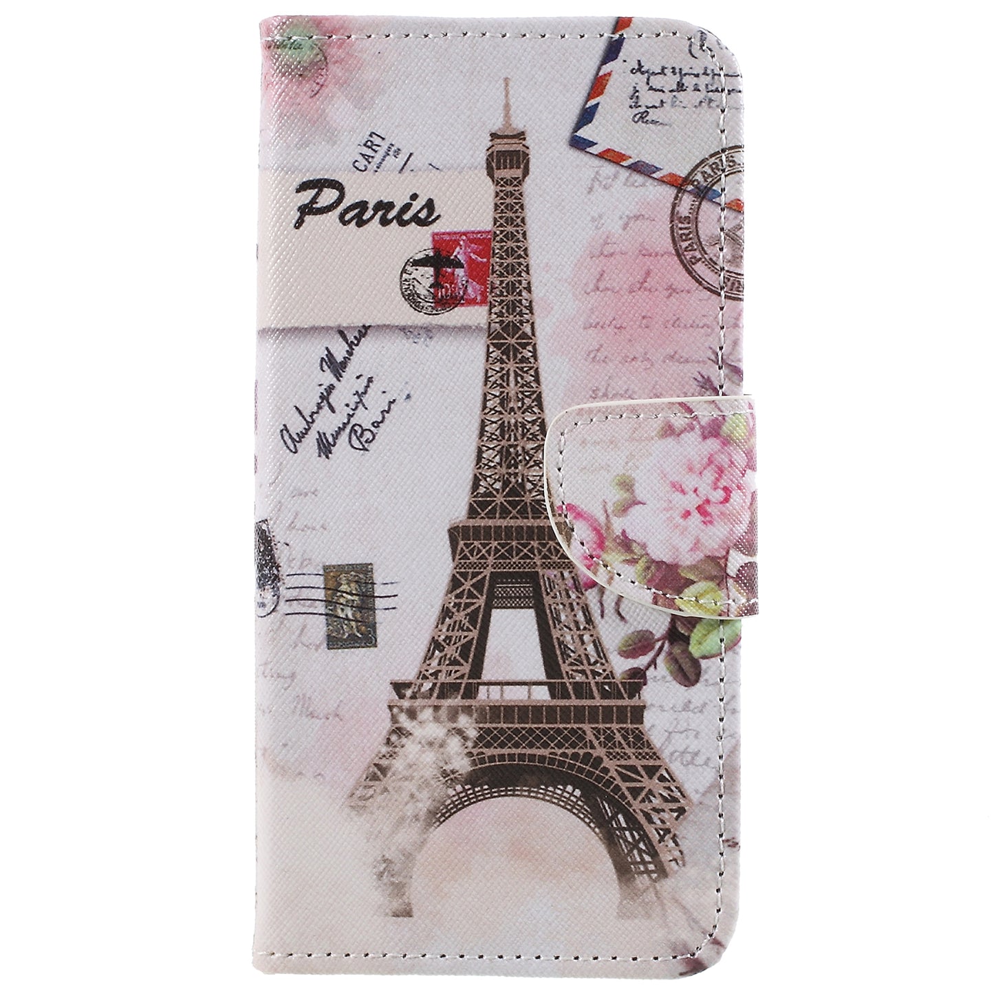 Pattern Printing Cross Grain Stand Wallet Leather Cell Phone Shell for Samsung Galaxy S9 Plus