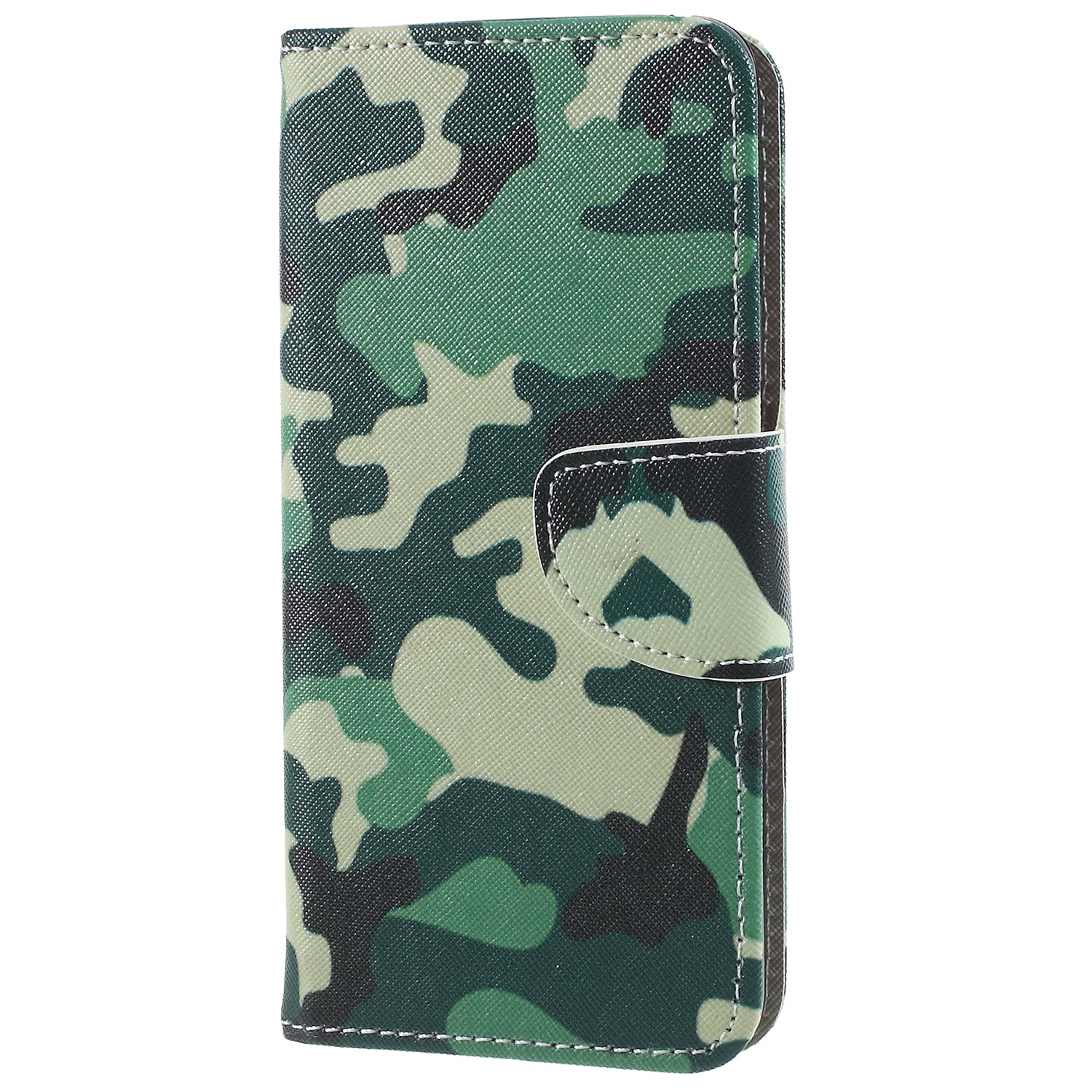 Pattern Printing Cross Grain Stand Wallet Leather Cell Phone Shell for Samsung Galaxy S9 Plus