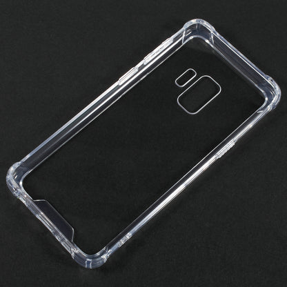Drop-Proof Clear Acrylic Back + TPU Edge Hybrid Shell for Samsung Galaxy S9
