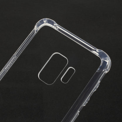 Drop-Proof Clear Acrylic Back + TPU Edge Hybrid Shell for Samsung Galaxy S9