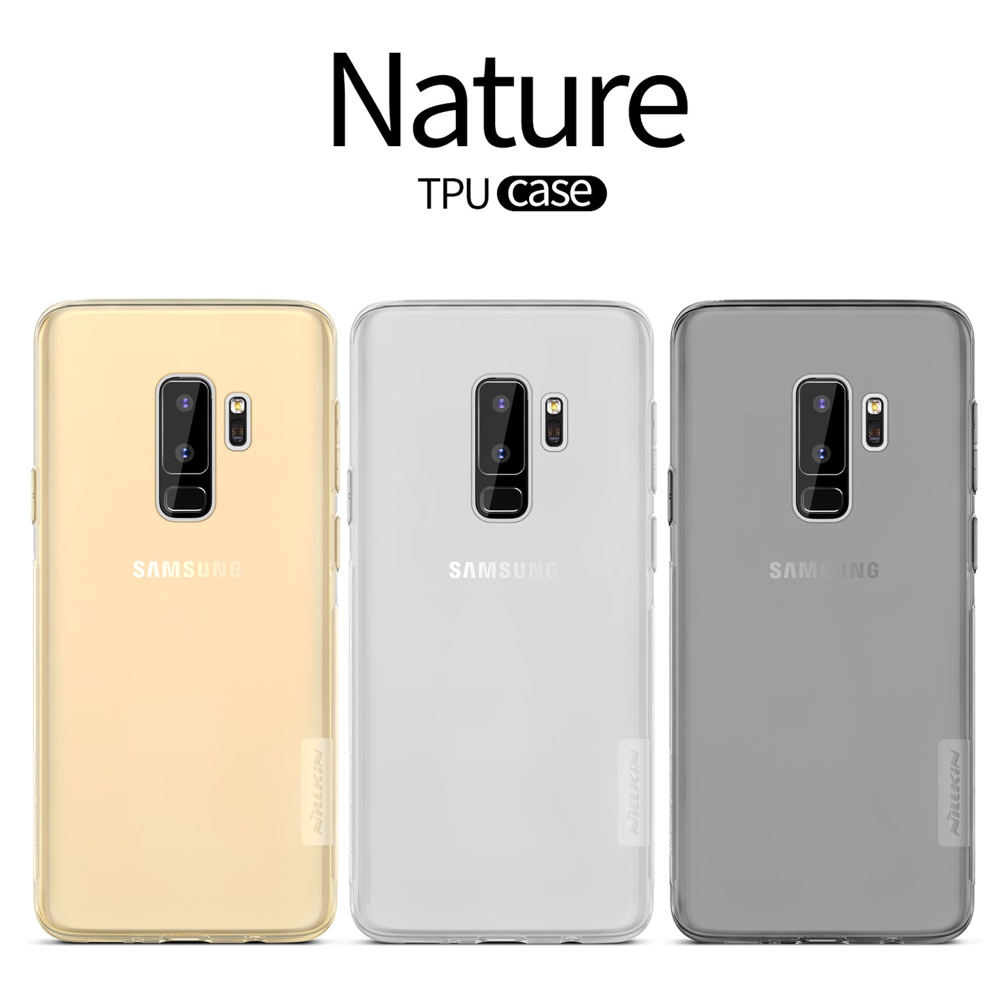NILLKIN Nature 0.6mm Soft TPU Phone Shell for Samsung Galaxy S9+ G965