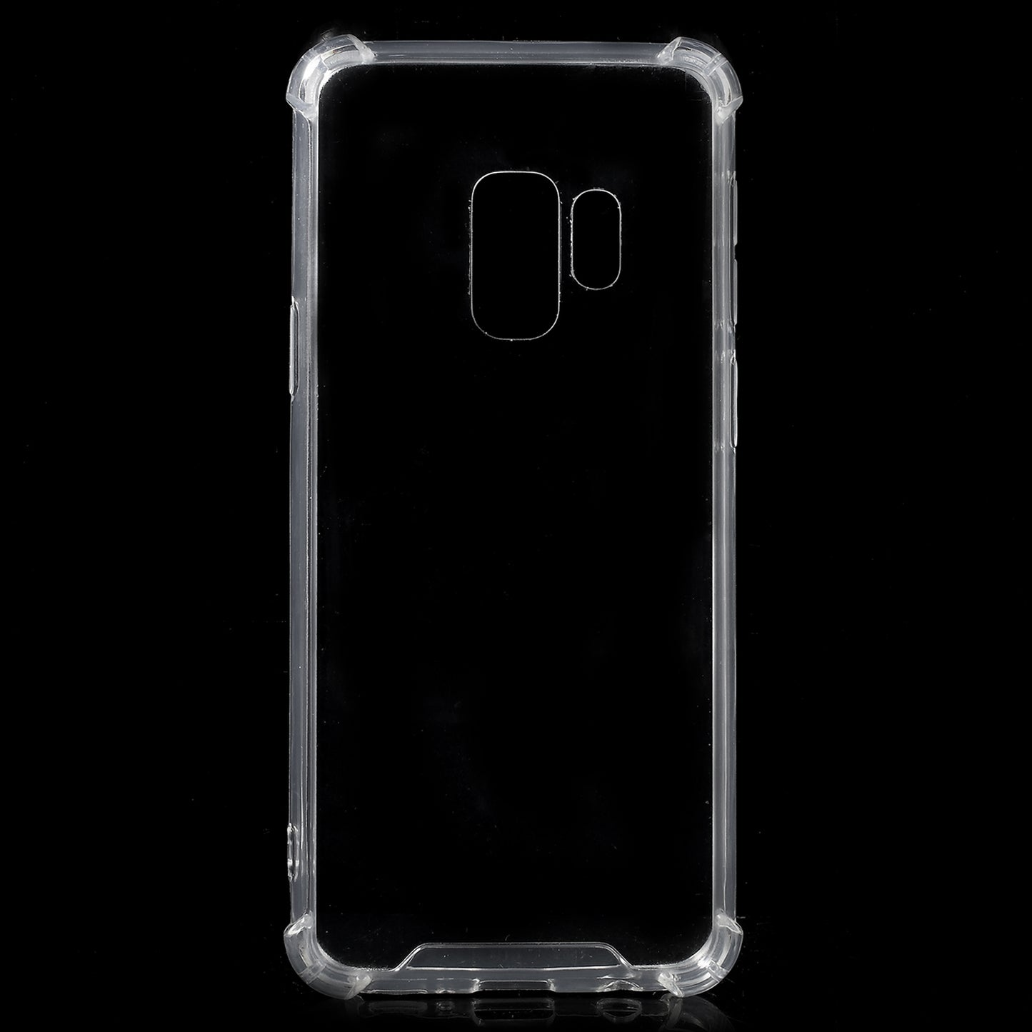 Crystal Clear Acrylic + Flexible TPU Hybrid Phone Case for Samsung Galaxy S9 G960