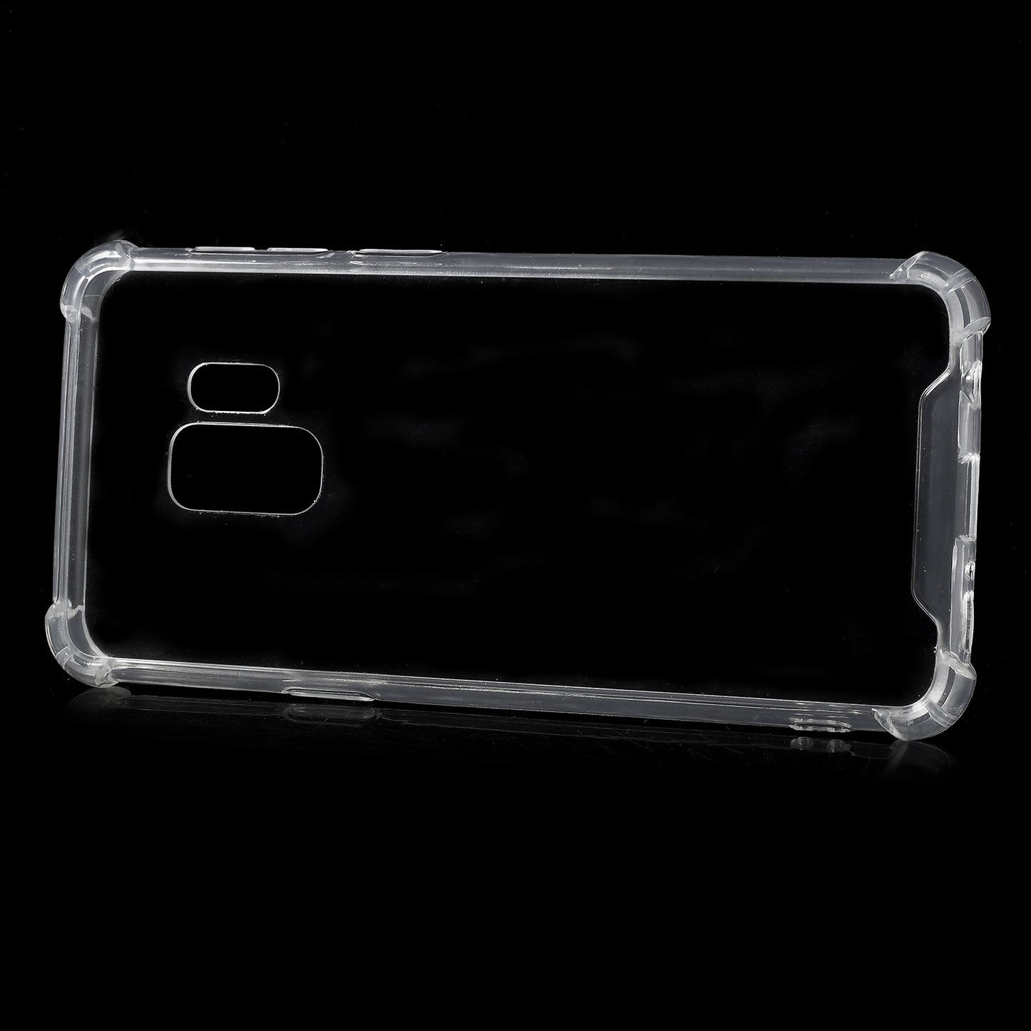 Crystal Clear Acrylic + Flexible TPU Hybrid Phone Case for Samsung Galaxy S9 G960