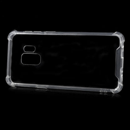 Crystal Clear Acrylic + Flexible TPU Hybrid Phone Case for Samsung Galaxy S9 G960