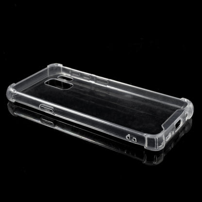 Crystal Clear Acrylic + Flexible TPU Hybrid Phone Case for Samsung Galaxy S9 G960