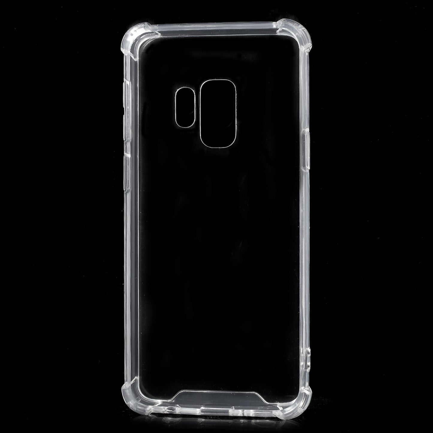Crystal Clear Acrylic + Flexible TPU Hybrid Phone Case for Samsung Galaxy S9 G960