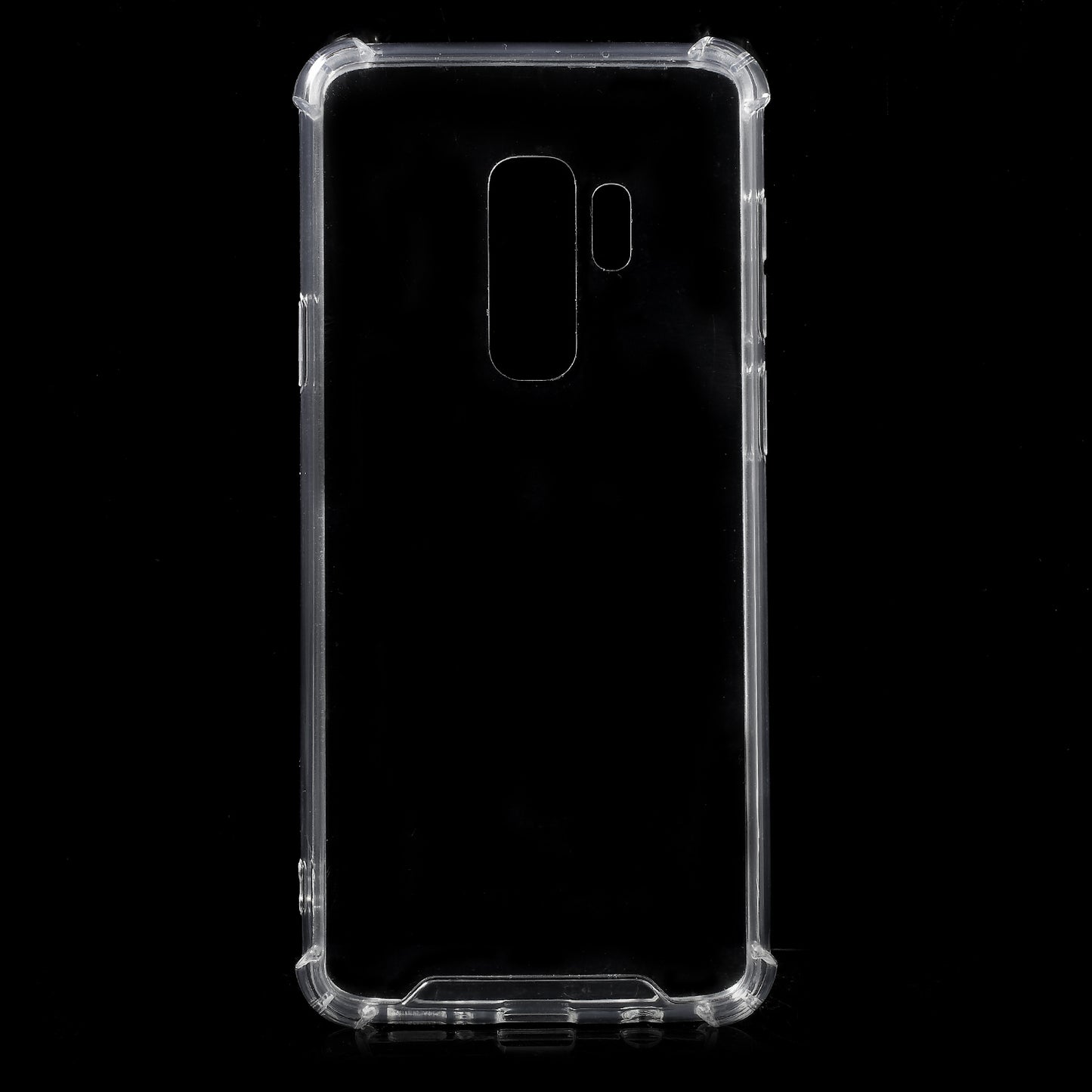 Crystal Clear Acrylic + Flexible TPU Hybrid Phone Case for Samsung Galaxy S9+ G965