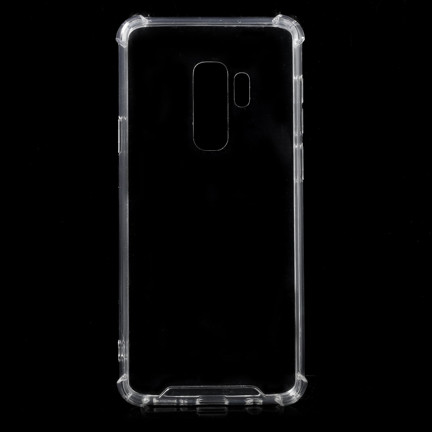 Crystal Clear Acrylic + Flexible TPU Hybrid Phone Case for Samsung Galaxy S9+ G965