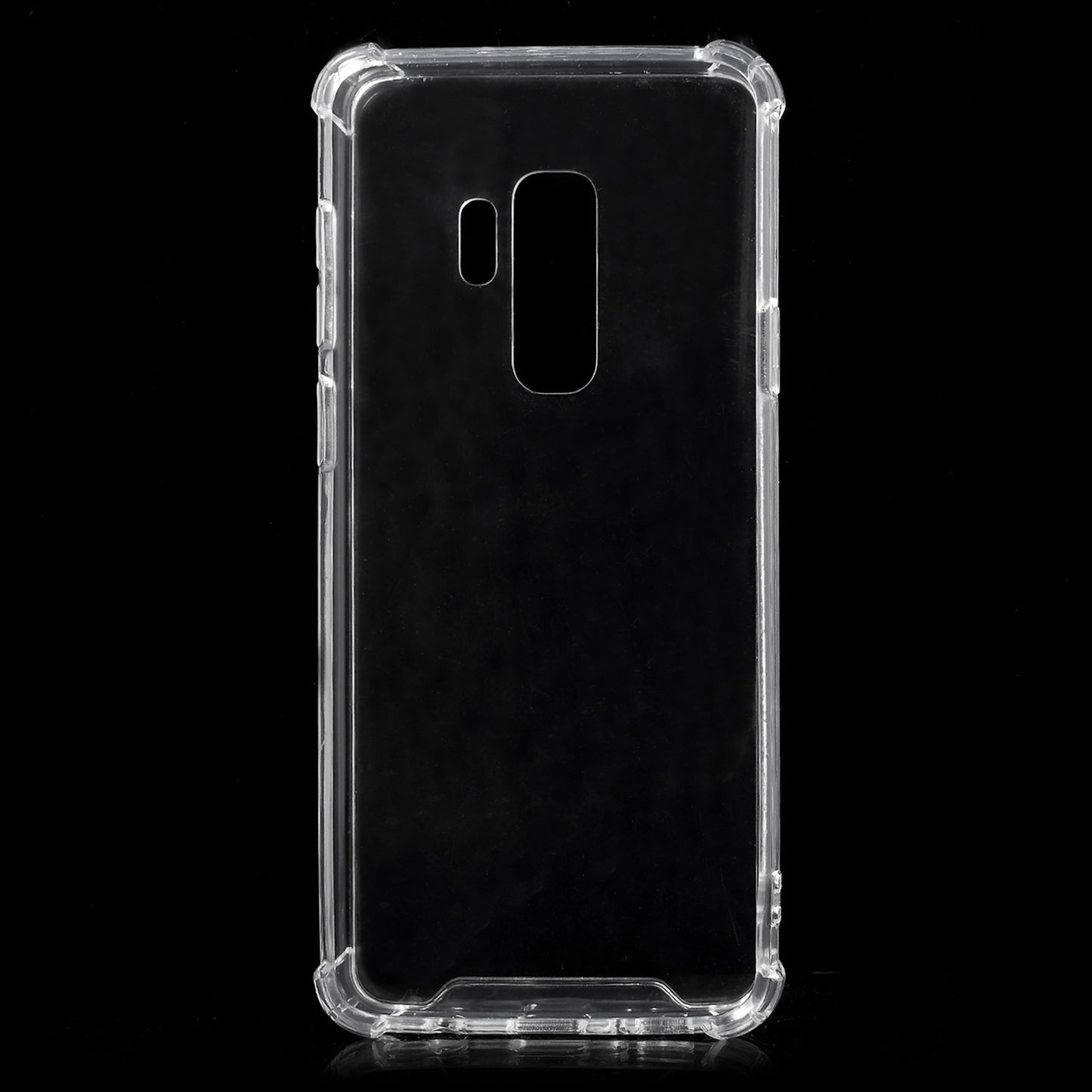 Crystal Clear Acrylic + Flexible TPU Hybrid Phone Case for Samsung Galaxy S9+ G965