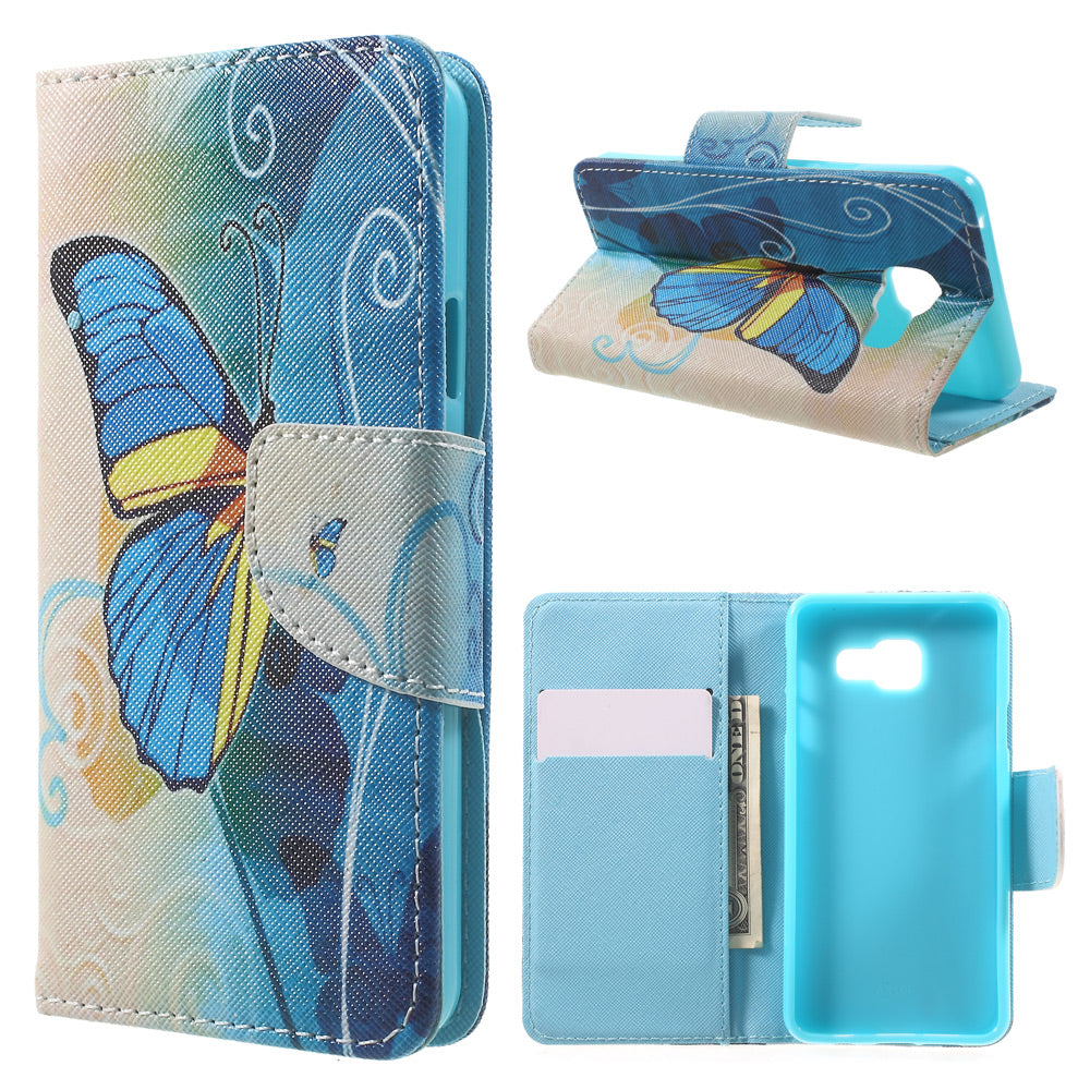 Stand Leather Phone Case for Samsung Galaxy A3 SM-A310F (2016)